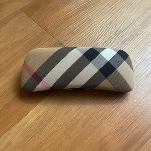 Burberry glasses case
